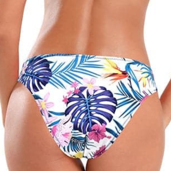 SHEKINI Tropical Floral Halter Bikini with Reversable Bottom!! NEW WITH… - Picture 7 of 16